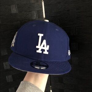Kids Blue Baseball Cap